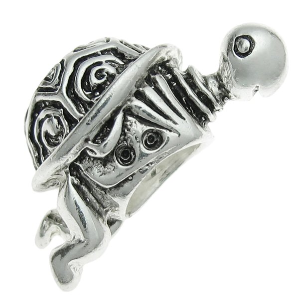 Sterling Silver SEA TURTLE TORTOISE Bead for European Charm Bracelets
