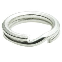 20 Pcs Sterling Silver .925 Round Split Jump Rings Wire 5mm for Charm / Findings