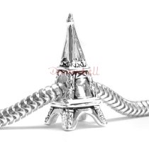 Sterling Silver PARIS EIFFEL TOWER Bead for European Charm Bracelets