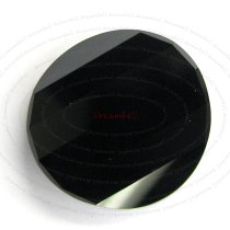 1x Swarovski Elements Crystal 5621 Twist Bead Crystal Jet Black 18mm
