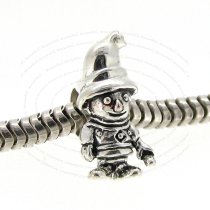 Sterling Silver Little Witch Wizard Dwarf Bead for European Charm Bracelets