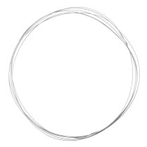 5FT STERLING SILVER Round WIRE 24GA DEAD SOFT 24 Gauge 0.5MM