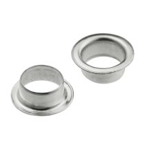 10x STERLING SILVER GROMMET EYELET Rivet For GLASS BEAD 3mm