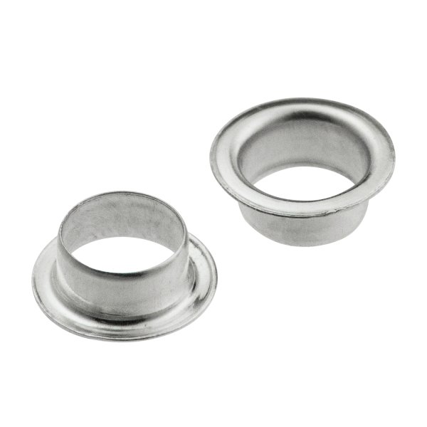 10x STERLING SILVER GROMMET EYELET Rivet For GLASS BEAD 3mm