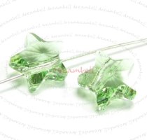 4x Swarovski Elements Crystal 5714 Star Peridot 8mm New