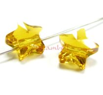 4x Swarovski Elements Crystal 5714 Star Topaz 8mm New