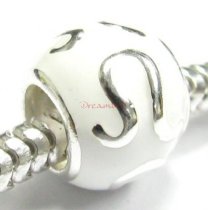 Sterling Silver Zodiac HOROSCOPE LEO Enamel Bead for European Charm Bracelets