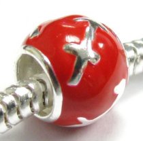 Sterling Silver Zodiac HOROSCOPE SAGITTARIUS Enamel Bead for European Charm Bracelets