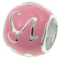 Sterling Silver Zodiac CAPRICORN Enamel Bead for European Charm Bracelets
