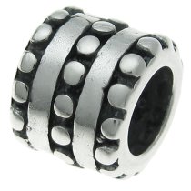 Sterling Silver Round Beads for European Charm Bracelets 8mm