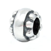 Sterling Silver Candy Bead for European Charm Bracelets
