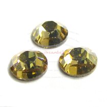 144x Swarovski Elements Flatback No Hotfix Crystal 2028 Rhinestone Ss16 Golden Shadow