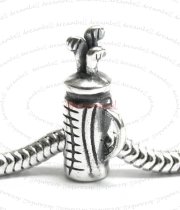 Sterling Silver GOLF CLUB BAG for European Charm Bracelets