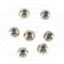 50x Sterling Silver Smooth Round Spacer Bead 3mm