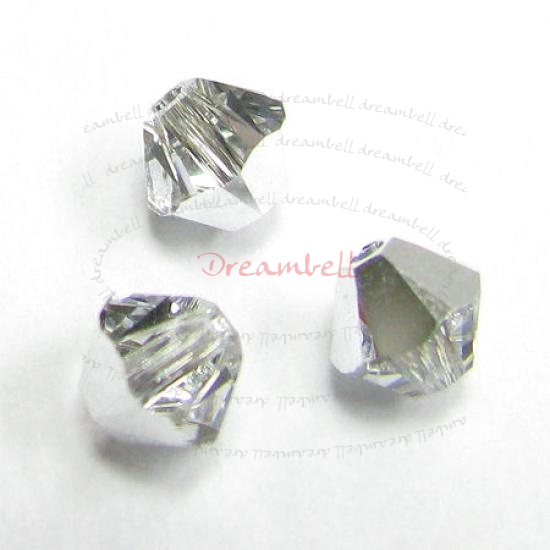 72x Swarovski Elements Xilion Crystal 5328 Crystal Comet Argent Light (Cal) 3mm