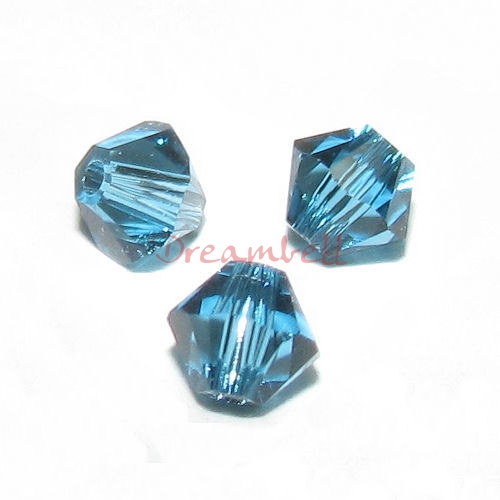 72 x Swarovski Elements Xilion Crystal 5328 Indicolite 3mm