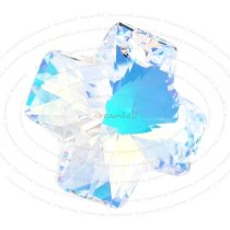 1x Swarovski Elements Austrian Crystal 6866 Cross Pendant Clear AB