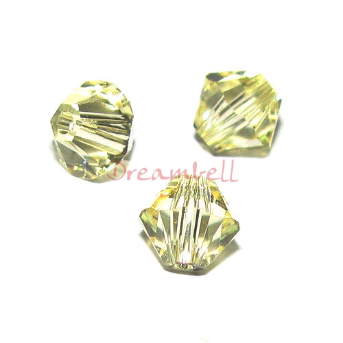 24 x Swarovski Elements Xilion Crystal 5328 Jonquil 4mm