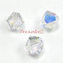 72x Swarovski Elements Xilion Crystal 5328 Clear AB 3mm