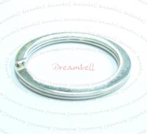 1x 925 STERLING SILVER SPLIT RING KEY RING 29mm