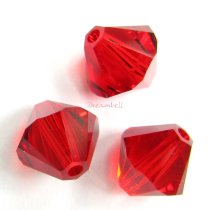 12x Swarovski Elements Crystal 5328 Light Siam (Red) 8mm