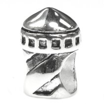 Sterling Silver LIGHTHOUSE TOWER Bead for European Charm Bracelets