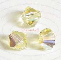 24x Swarovski Elements Bicone Crystal 5301 Jonquil 4mm