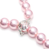Sterling Silver 10mm Round Pearl Clasp Enhancer Shortener