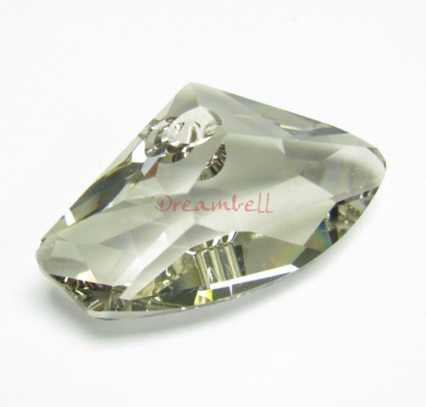 1 SWAROVSKI Crystal 6657 GALACTIC Horizontal Pendant Silver Shade 39mm
