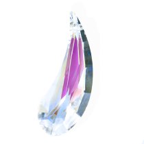 1x Swarovski Elements Crystal Artistic Teardrop Pendant AB 38mm