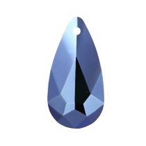 SWAROVSKI CRYSTAL 6100 BERMUDA BLUE 24mm TEARDROP Pendant