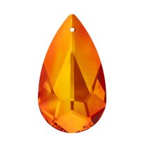 SWAROVSKI CRYSTAL 6100 Fire Opal 24mm TEARDROP Pendant