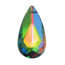 SWAROVSKI CRYSTAL TEARDROP Pendant 6100 VITRAIL MEDIUM 24mm