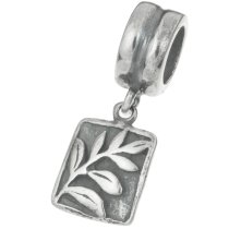 Sterling Silver Tree of Life Dangle Bead for European Charm Bracelets