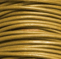 2 YARDS Natural Leather BEAD STRINGING CORD 1mm Light Brown