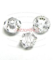 24 x Swarovski Elements Xilion Crystal 5328 Clear 4mm