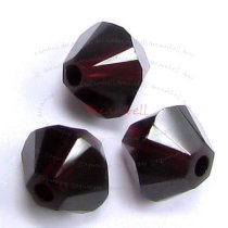 24 x Swarovski Elements Xilion Crystal 5328 Garnet 6mm