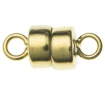 1x 14k Gold Filled Small Magnetic Clasp 10mm