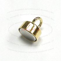 1x 14k Gold Filled Small Magnetic Clasp 10mm