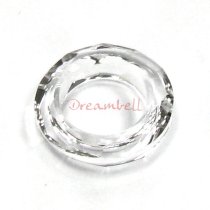 Swarovski 4139 Round Cosmic Ring Frame Clear 14mm