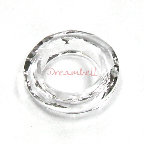 Swarovski 4139 Round Cosmic Ring Frame Clear 14mm