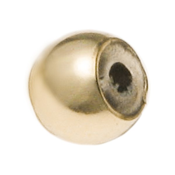 1x 14k Gold Filled SMART BEAD Round with rubber 5mm