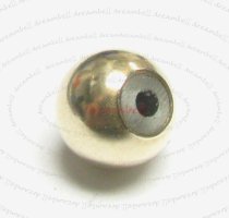 1x 14k Gold Filled SMART BEAD Round with rubber 5mm