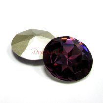 1x Swarovski Elements Cabochon Round Stone Crystal 1201 Amethyst 27mm