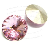 6x Swarovski Elements Rivoli Stone Crystal 1122 Light Pink Rose 12mm