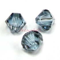 24x Swarovski Elements Xilion Crystal 5328 Indian Sapphire 4mm