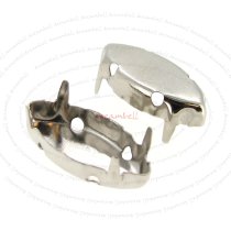 6x SWAROVSKI CRYSTAL 4231 4 hole Sew on Setting 15mm