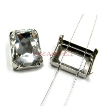 4x SWAROVSKI CRYSTAL 4627 4 hole Sew on Setting 27mm