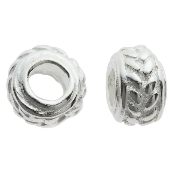 4x Sterling Silver Rondelle Round Bead Spacer 4mmx3mm