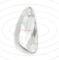 1 SWAROVSKI Crystal 6690 Wing Pendant Clear 39mm